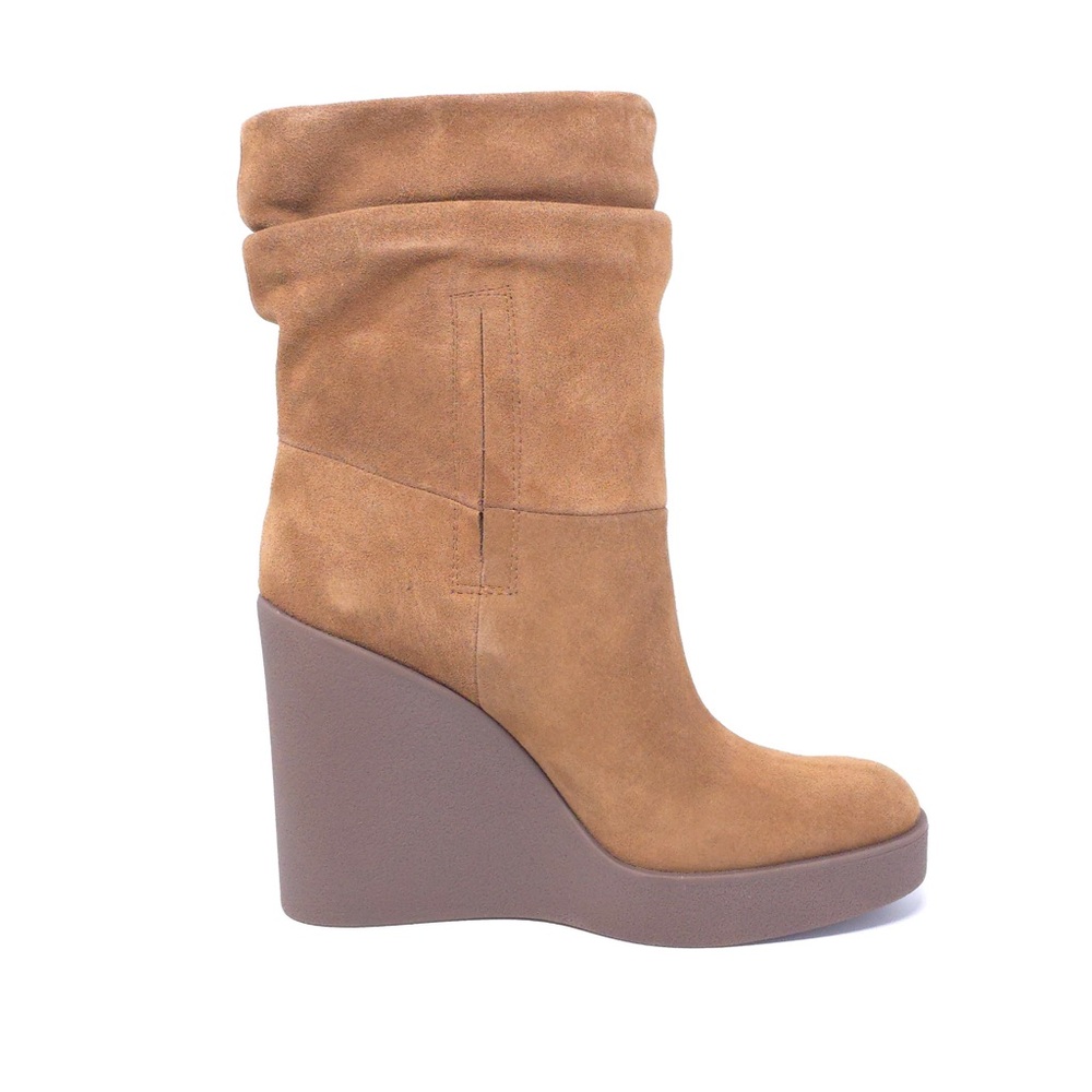 Jessica Simpson Mynette Slouch Wedge Bootie, Tuscan Tan, 8M - Picture 6 of 12
